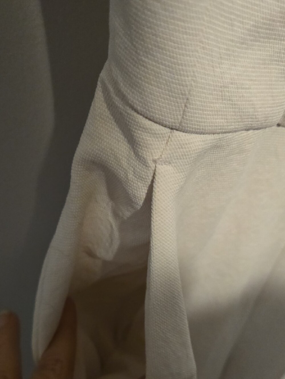 Wilfred Cream Wide Leg Open Back Jumpsuit - Picture 4 of 7